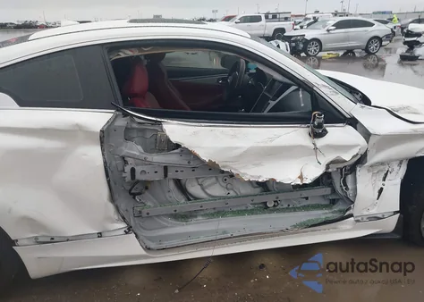 2018 Infiniti Q60 3.0T Red Sport 400 from USA, damaged, VIN JN1FV7EL1JM630694